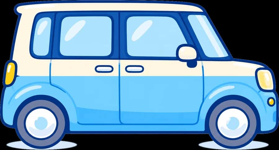 軽自動車のイラスト