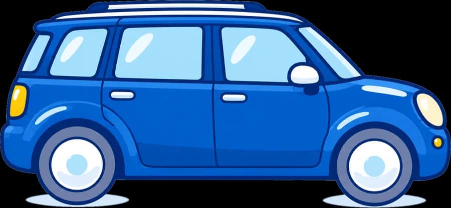 SUV・ミニバンのイラスト